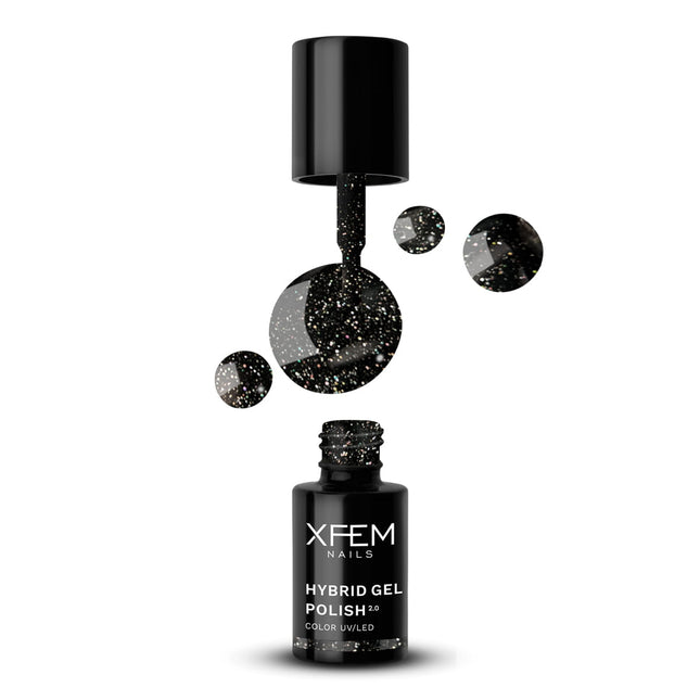 XFEM Hybrid UV/LED Gel Polish 265 Flashy Night