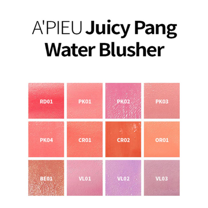 A'pieu Juicy Pang Water Blusher BE01 Fig