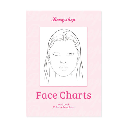 Boozyshop Facecharts Workbook 50 pcs.