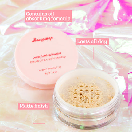 Boozyshop Loose Setting Powder Translucent