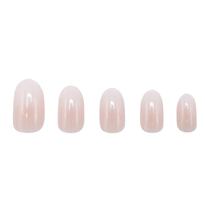 Boozyshop Press On French Nails Ombre Light Pink