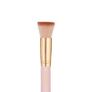 Boozyshop Soft Pink & Gold Flat Top Buffing Brush