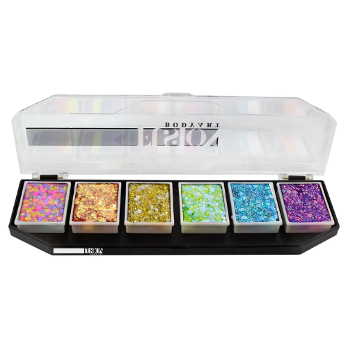 Fusion Body Art Glitter Cream Palette Fiesta Sparkles