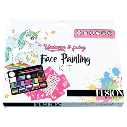 Fusion Body Art Unicorn & Fairy Face Painting Kit