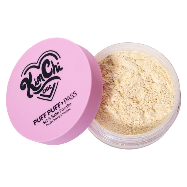 KimChi Chic Beauty Puff Puff Pass Set & Bake Powder Translucent