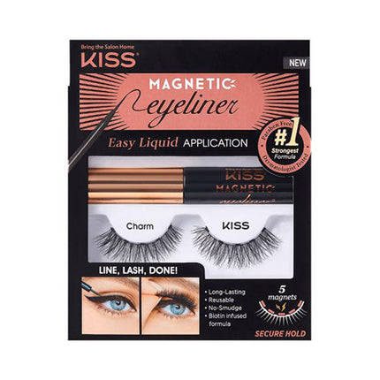 Kiss Magnetic Eyeliner & Lash Kit 07 Charm