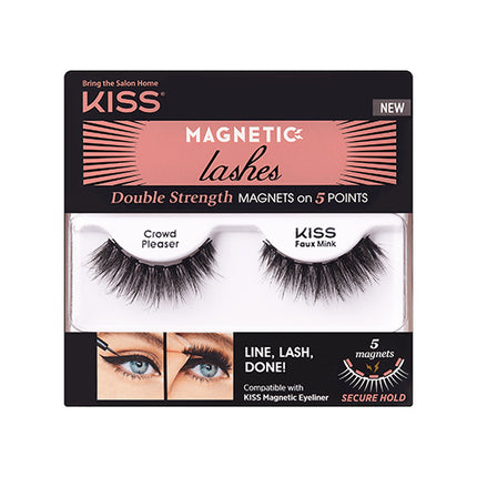 Kiss Magnetic Lashes Crowd Pleaser