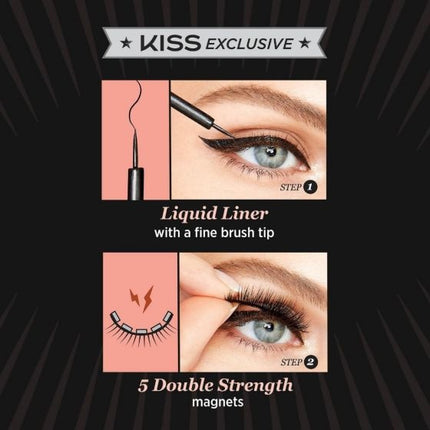 Kiss Magnetic Lashes Tempt