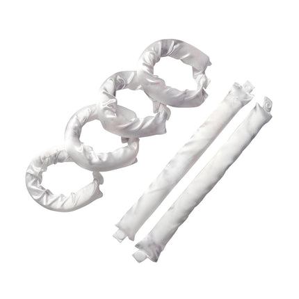 Kitsch Satin Pillow Rollers Marble