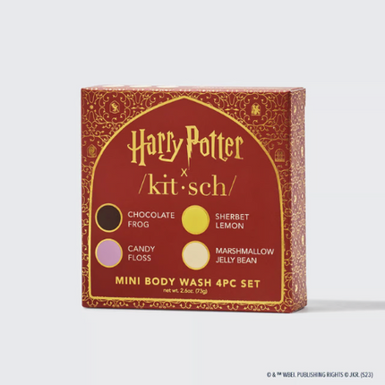 Kitsch x Harry Potter Body Wash 4pc Sampler Set