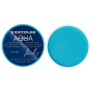 Kryolan Professional Make-up Aquacolor Schmink Blue 8