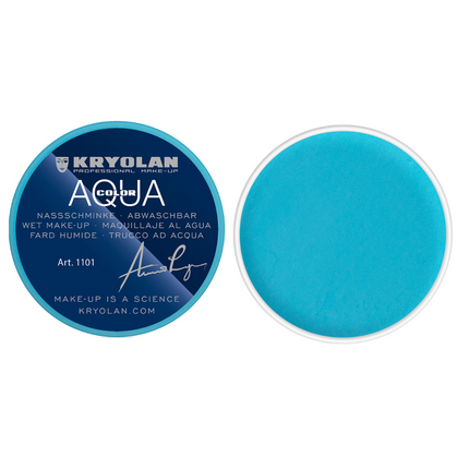 Kryolan Professional Make-up Aquacolor Schmink Blue 8