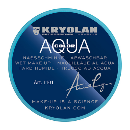 Kryolan Professional Make-up Aquacolor Schmink Blue 8