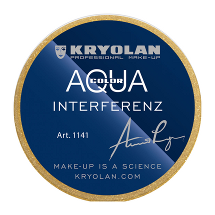 Kryolan Professional Make-up Aquacolor Schmink Interferenz Gold G