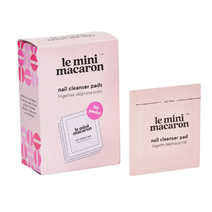 Le Mini Macaron Nail Cleanser Prep Pads