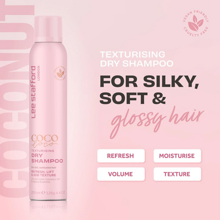 Lee Stafford CoCo LoCo & Agave Texturising Dry Shampoo