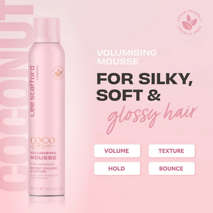 Lee Stafford CoCo LoCo & Agave Volumising Mousse