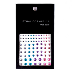 Lethal Cosmetics Face Gems Colorful