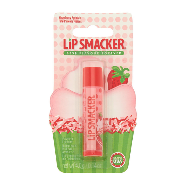 Lipsmackers Original Cupcake Strawberry Sprinkle Lip Balm