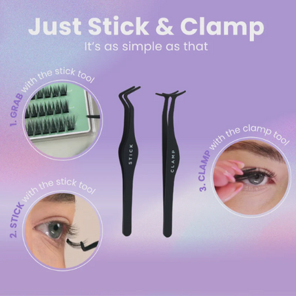 Lola's Lashes Stick and Clamp Tool