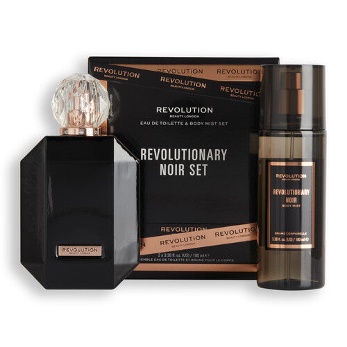 Makeup Revolution Revolutionary Noir EDT & Body Mist Set