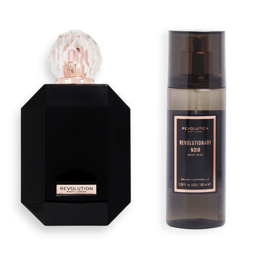 Makeup Revolution Revolutionary Noir EDT & Body Mist Set