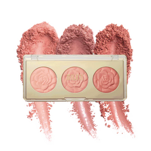 Milani Floral Fantasy Rose Blush Trio Palette