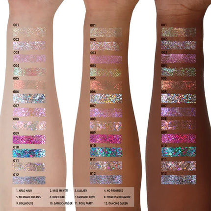 Moira Hologram Glitter Gel 001 Halo Halo