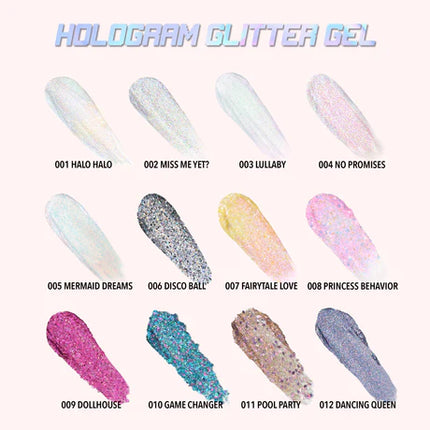 Moira Hologram Glitter Gel 001 Halo Halo