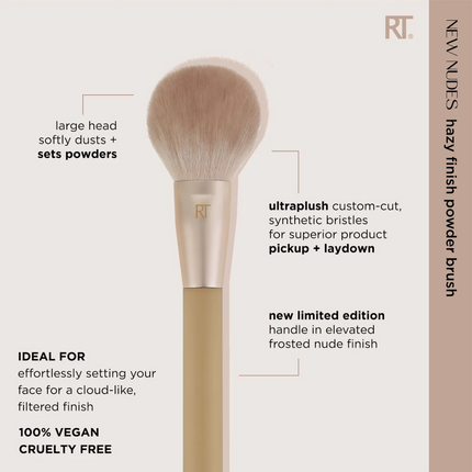 Real Techniques New Nudes Hazy Finish Powder Brush