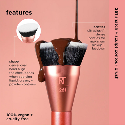 Real Techniques Snatch + Sculpt Contour Brush