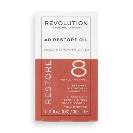 Revolution Hair Haircare 8 4D Restore Oil