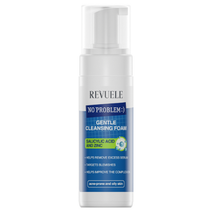 Revuele No Problem Gentle Cleansing Foam Salicylic Acid and Zinc