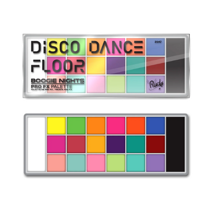 Rude Cosmetics Disco Dance Floor ProFX Palette Boogie Nights