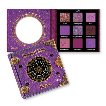 Rude Cosmetics The Spell Book Smooth and Blendable Eyeshadow Palette Passion