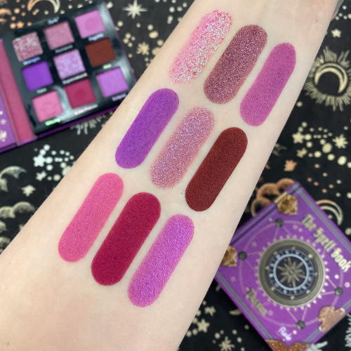 Rude Cosmetics The Spell Book Smooth and Blendable Eyeshadow Palette Passion