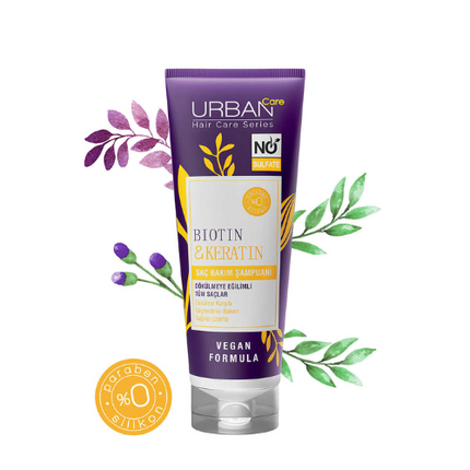 Urban Care Biotin & Keratin Shampoo No Sulfate