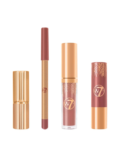 W7 Cosmetics Perfect Pout Lip Essentials Set