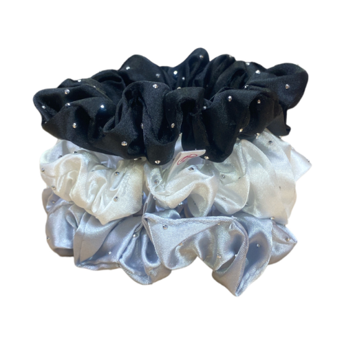 W7 Cosmetics Silky Knots Beauble 3pcs Diamante Scrunchies